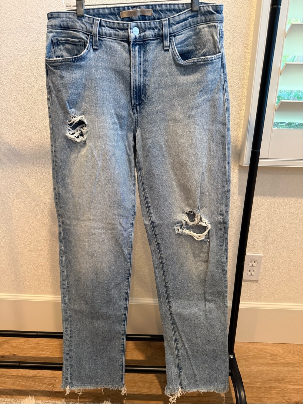 Joe's Jeans “the Niki” Distressed Boyfriend Jeans